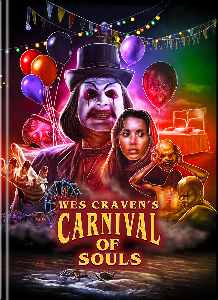 Wes Cravens Carnival Of Souls (2Blu-Rays+DVD) - Cover B - Mediabook - Limited 333 Edition - Uncut Wes Cravens Carnival Of Souls (2Blu-Rays+DVD) - Cover B - Mediabook - Limited 333 Edition - Uncut
