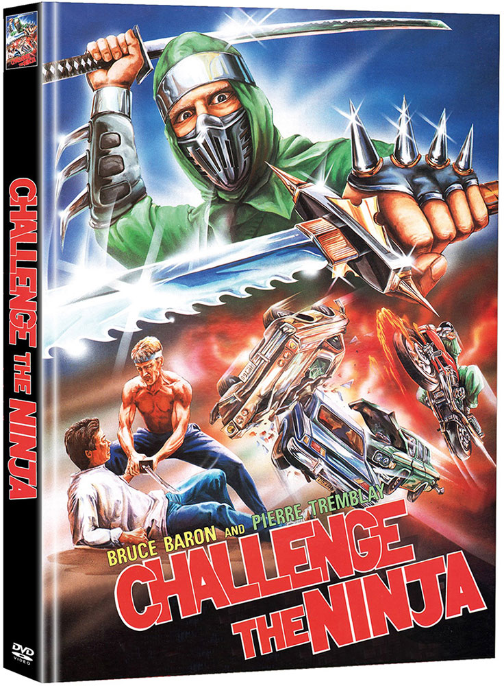 Die Herausforderung der Ninja - Cover B - Mediabook - (2DVD) - Limited 144 Edition Die Herausforderung der Ninja - Cover B - Mediabook - (2DVD) - Limited 144 Edition