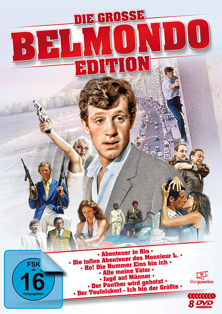 Die große Belmondo-Edition (8DVD) Die große Belmondo-Edition (8DVD)