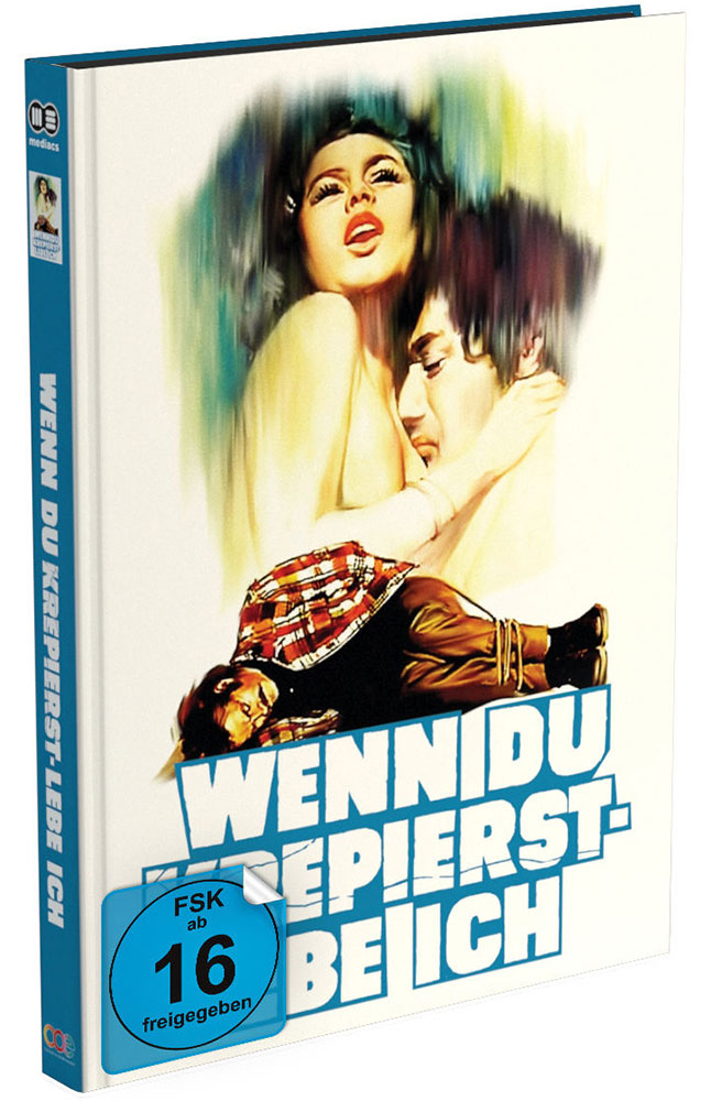 Wenn Du krepierst - lebe ich! - Cover B - Mediabook (Blu-Ray+DVD) - Limited Edition Wenn Du krepierst - lebe ich! - Cover B - Mediabook (Blu-Ray+DVD) - Limited Edition
