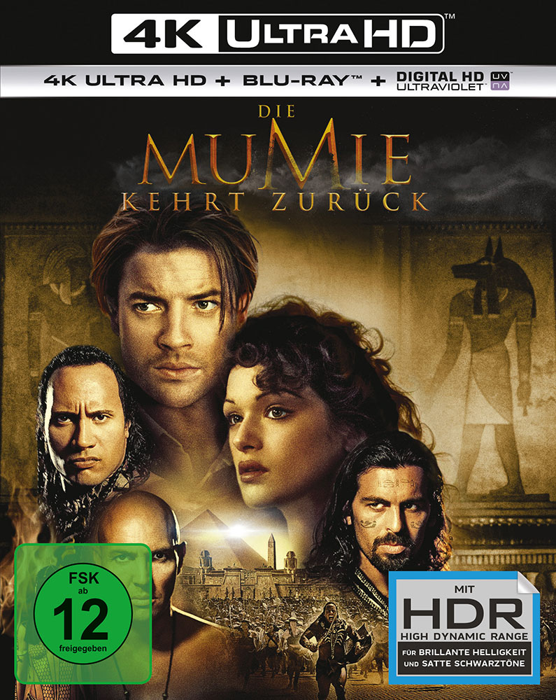 Die Mumie kehrt zurück (4K UHD+Blu-Ray)