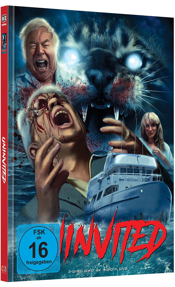 Uninvited - Cover C - Mediabook (4K UHD+Blu-Ray+DVD) - Limited Edtition