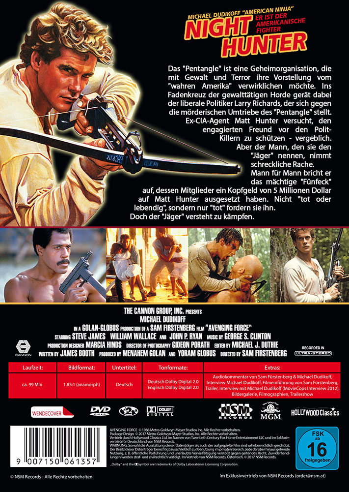 Night Hunter - Uncut - Michael Dudikoff