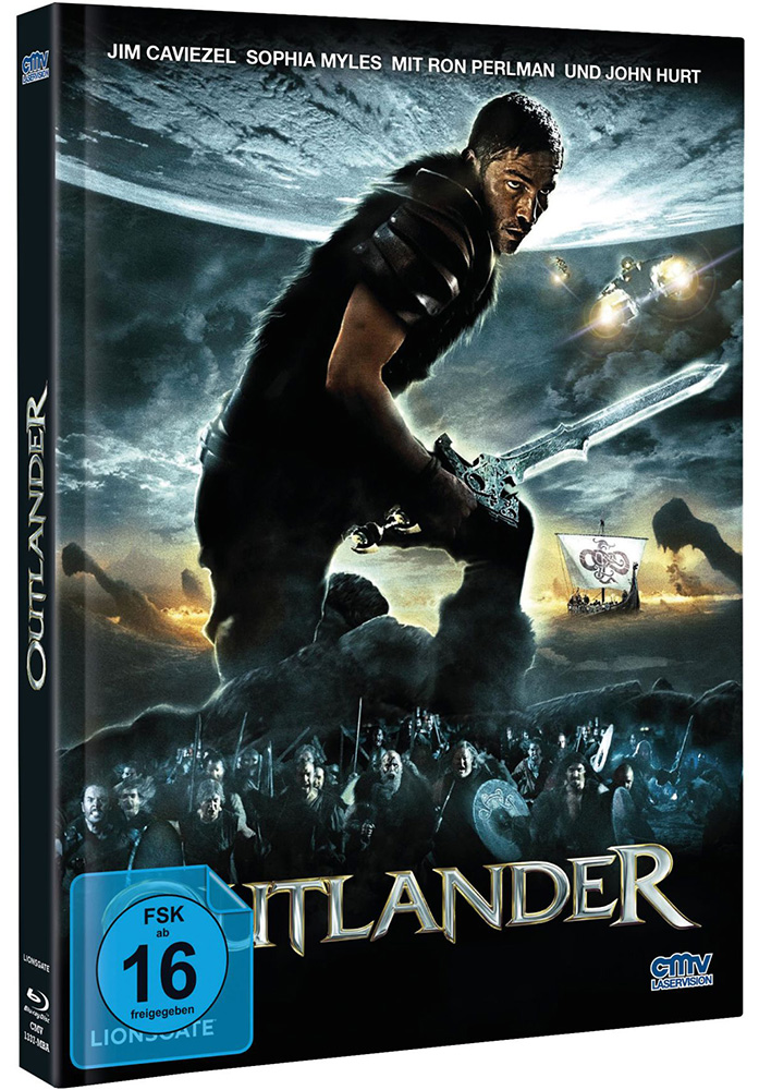 Outlander (Blu-ray+DVD) - Cover A - Mediabook - Limited Edition