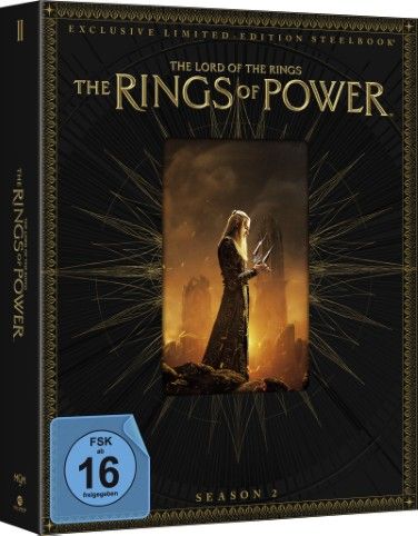 Der Herr der Ringe: Die Ringe der Macht - Staffel 2 (4K UHD) (4Discs) - SteelBook - Limited Edition