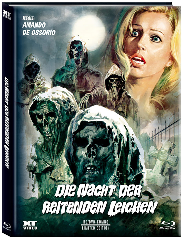 Die Nacht der reitenden Leichen (Blu-Ray+DVD) - Cover C - Mediabook - Limited 333 Edition