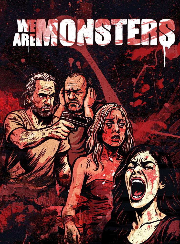 We are Monsters (4K UHD+Blu-ray) - Cover E - Mediabook - Limited 111 Edition We are Monsters (4K UHD+Blu-ray) - Cover E - Mediabook - Limited 111 Edition
