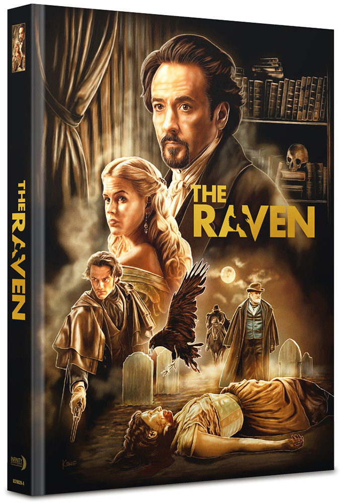The Raven - Prophet des Teufels - Cover A - Mediabook (Blu-Ray+DVD) - Limited 222 Edition The Raven - Prophet des Teufels - Cover A - Mediabook (Blu-Ray+DVD) - Limited 222 Edition