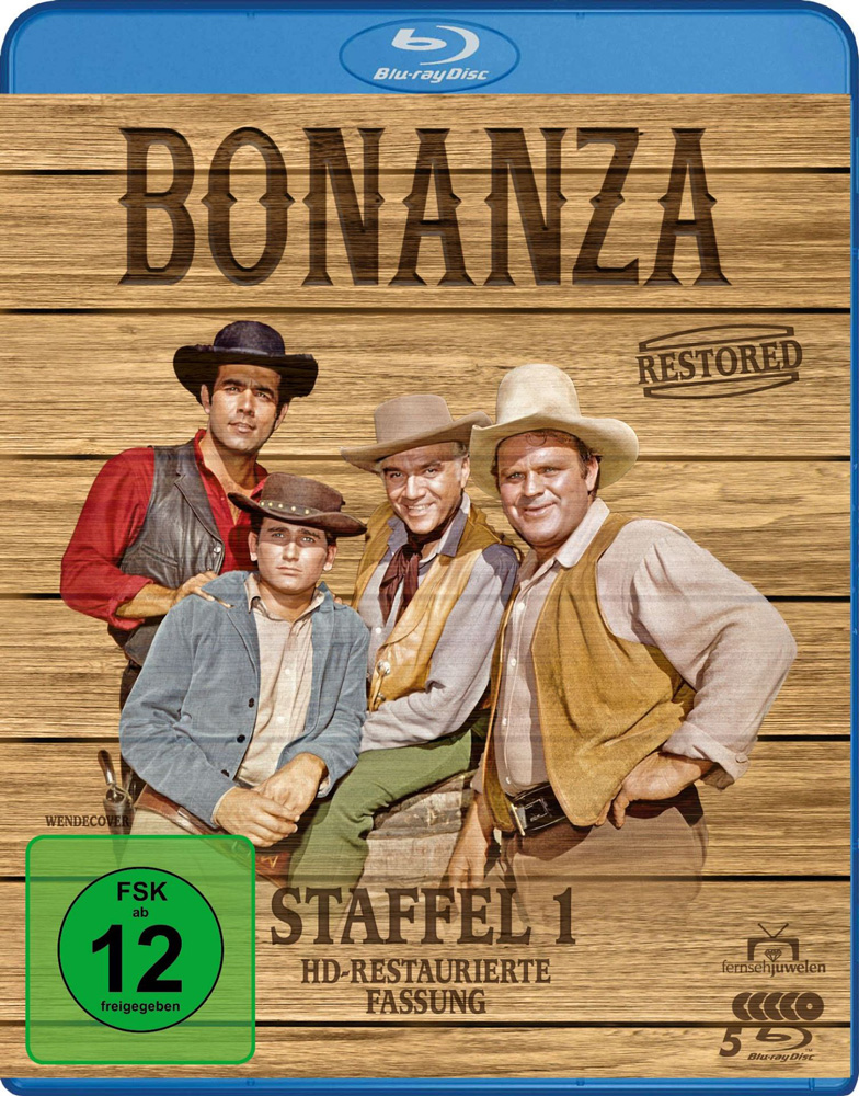 Bonanza (Blu-ray) - Staffel 1 (5Discs) - Restored (Paramount Restoration)