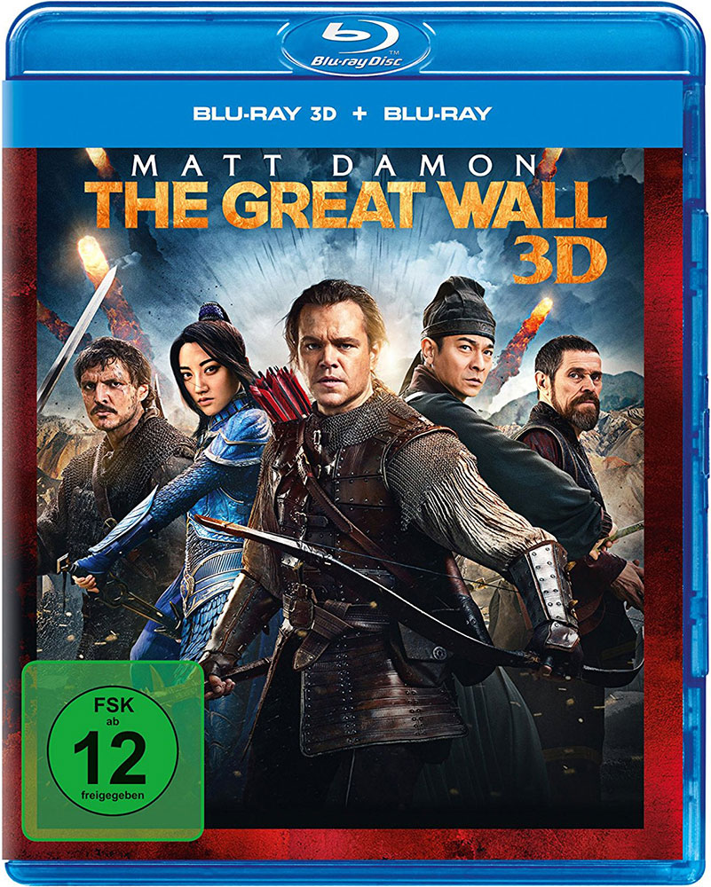 The Great Wall (Blu-Ray 3D+Blu-Ray) (2Discs) - 2D & 3D Version
