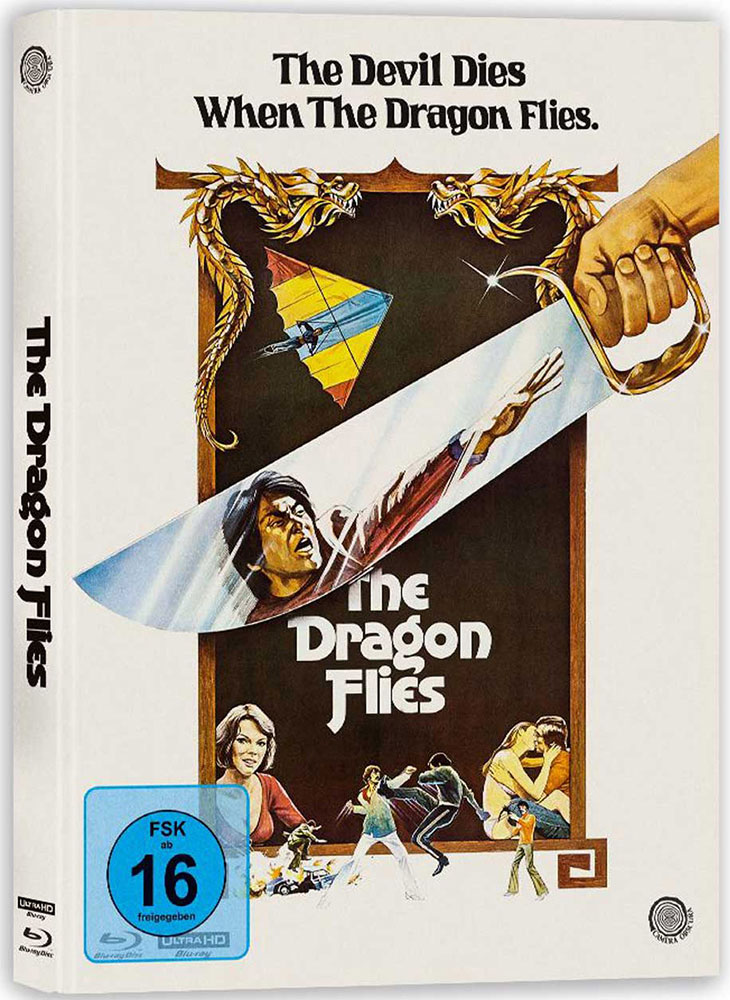 Der Mann von Hongkong (The Dragon Flies) (4K UHD+Blu-Ray) - Cover B - Mediabook - Limited 333 Edition - Uncut