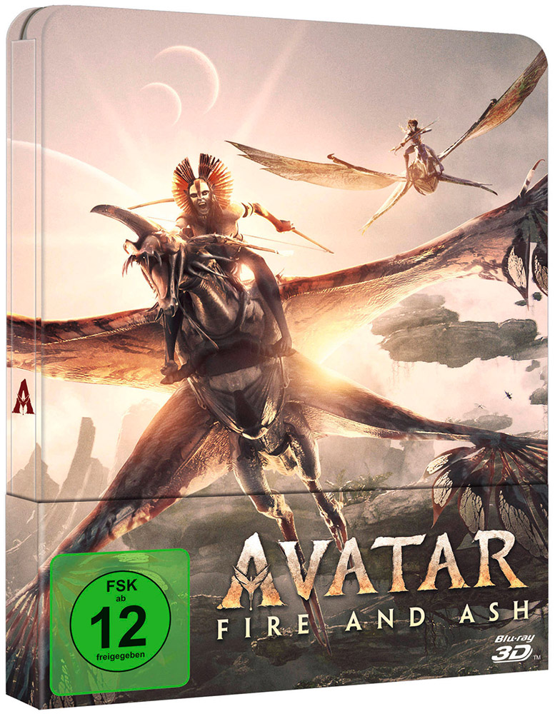 Avatar: Fire and Ash (Blu-Ray 3D+Blu-Ray) - Limited SteelBook Edition