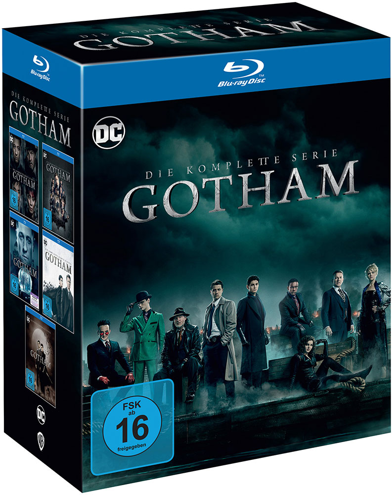 Gotham - Die komplette Serie (Blu-Ray) (18Discs) Gotham - Die komplette Serie (Blu-Ray) (18Discs)