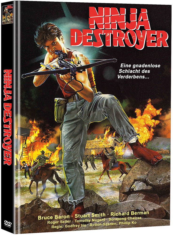 Ninja Destroyer - Cover B - Mediabook - (2DVD) - Limited 144 Edition Ninja Destroyer - Cover B - Mediabook - (2DVD) - Limited 144 Edition