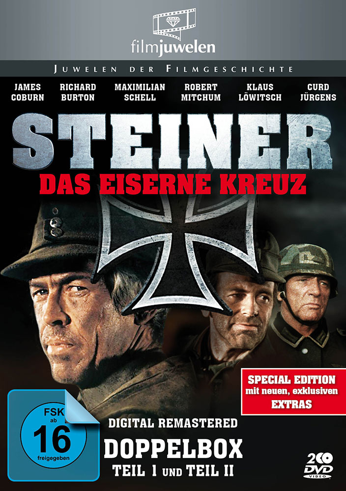Steiner - Das Eiserne Kreuz - Teil 1&2 (2DVDs) Steiner - Das Eiserne Kreuz - Teil 1&2 (2DVDs)