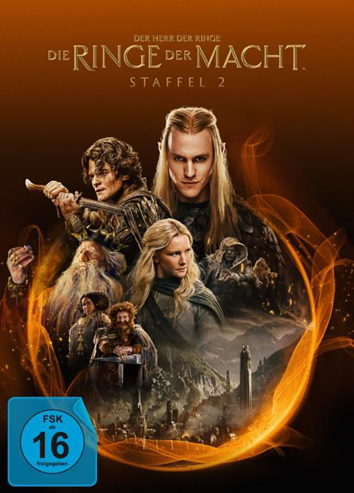 Der Herr der Ringe: Die Ringe der Macht - Staffel 2 (4 DVDs)