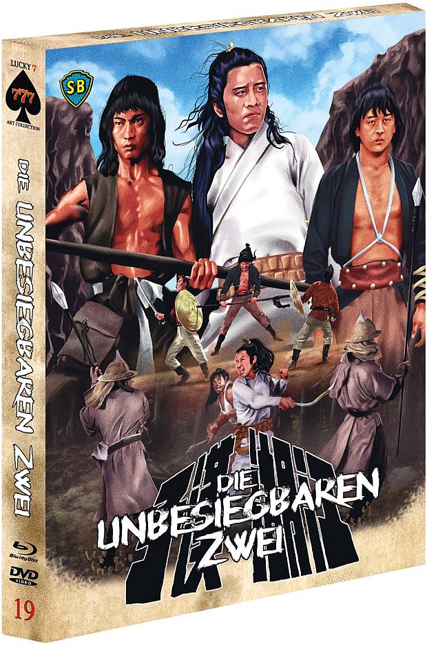 Die unbesiegbaren Zwei (Blu-Ray+DVD) - Limited 777 Edition - Uncut - Art Collection