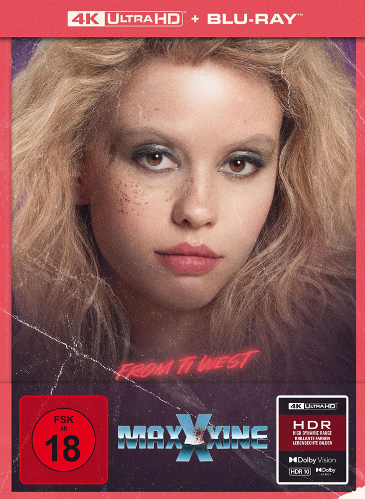 MaXXXine (4K UHD+Blu-ray) - Cover B - Mediabook - Limited Edition MaXXXine (4K UHD+Blu-ray) - Cover B - Mediabook - Limited Edition