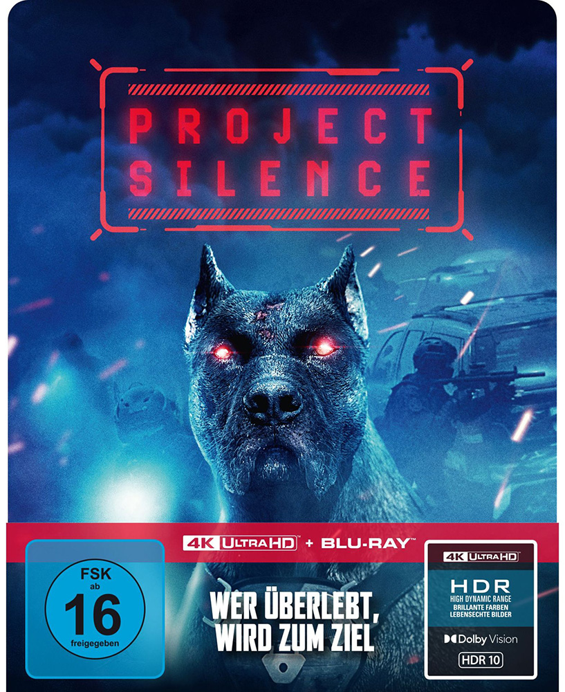 Project Silence (4K UHD+Blu-Ray) - Steelbook - Limited Edition Project Silence (4K UHD+Blu-Ray) - Steelbook - Limited Edition