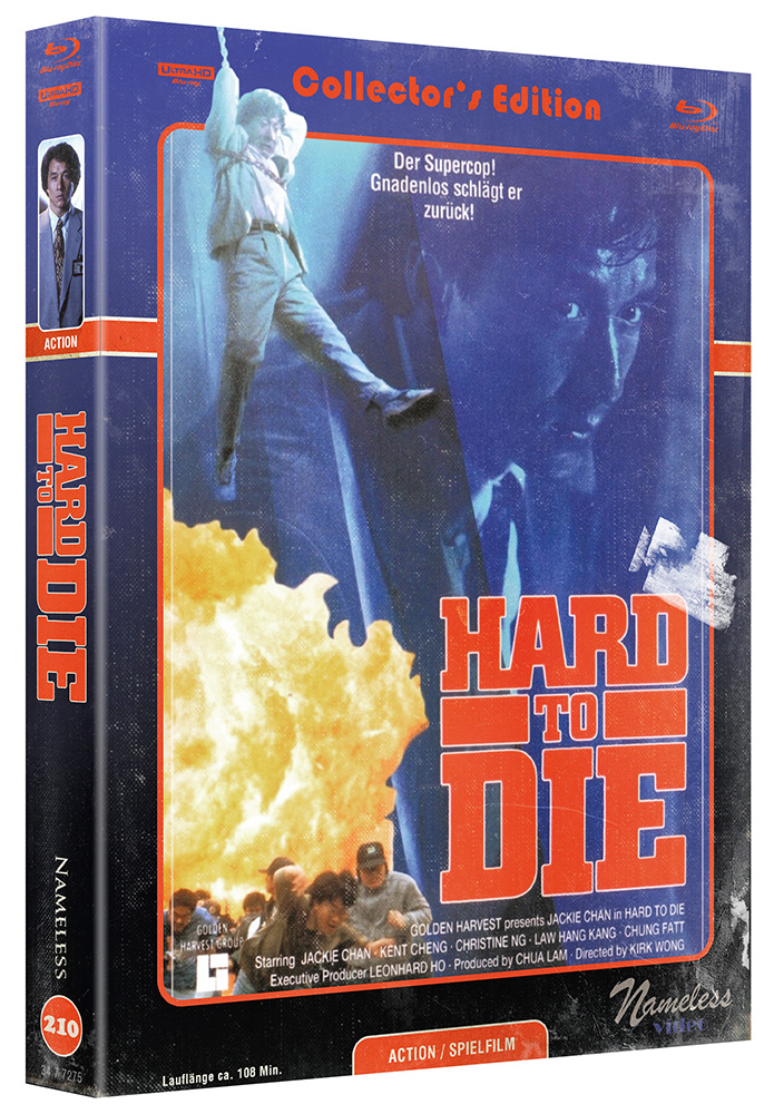 Hard to Die (4K UHD+Blu-Ray) - Cover C - Mediabook - Limited 500 Edition