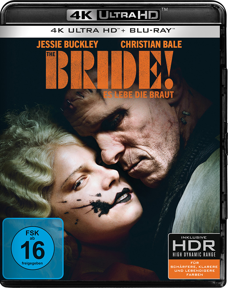 The Bride! - Es lebe die Braut (4K UHD+Blu-Ray)