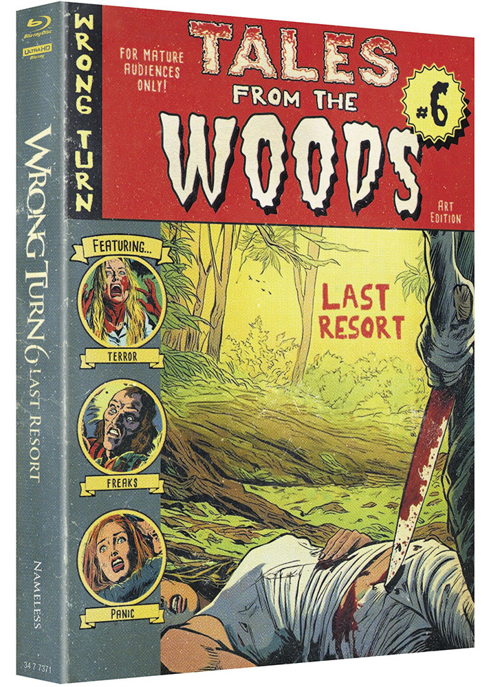 Wrong Turn 6 - Last Resort (4K UHD+Blu-Ray) - Cover D - Mediabook - Limited 333 Edition