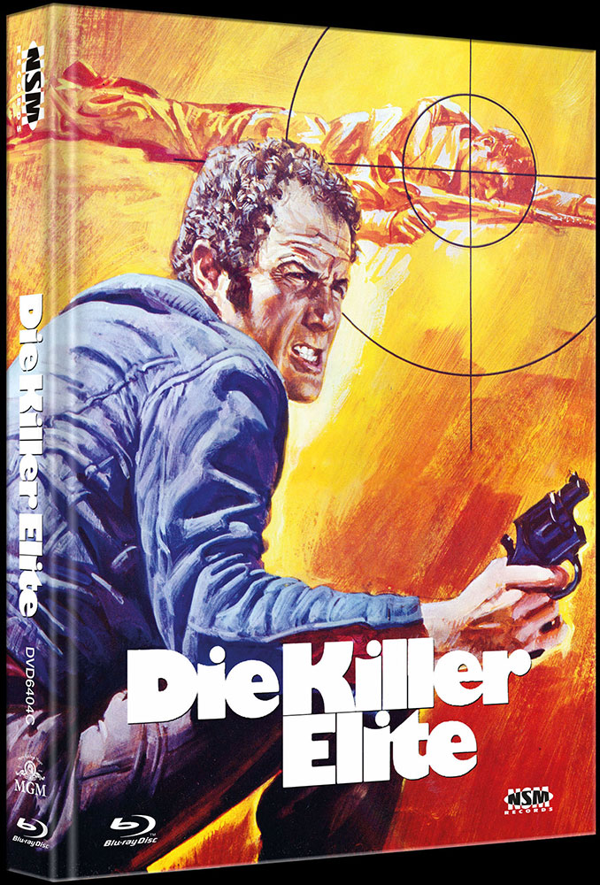 Die Killer Elite (Blu-Ray+DVD) - Cover C - Mediabook - Limited 333 Edition Die Killer Elite (Blu-Ray+DVD) - Cover C - Mediabook - Limited 333 Edition
