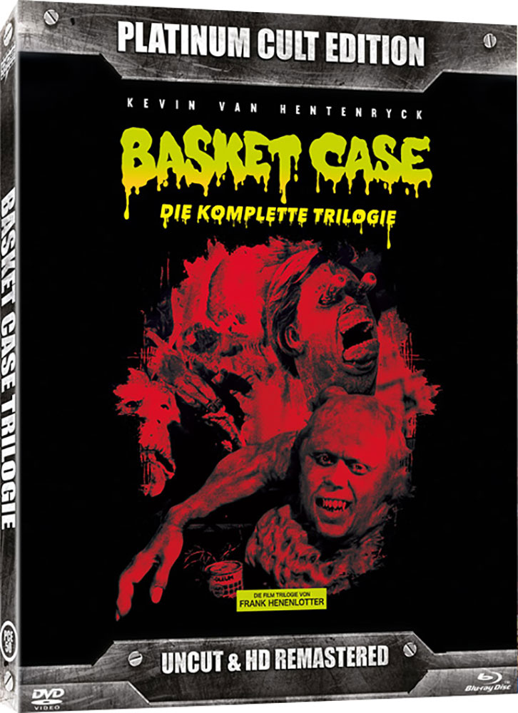 Basket Case 1-3 (Blu-Ray+DVD) (8Discs) - Platinum Cult Edition