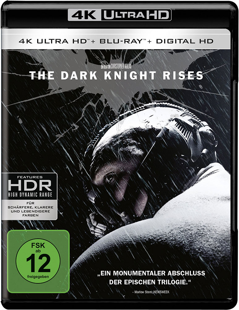 The Dark Knight Rises (4K UHD+Blu-Ray) (3Discs)