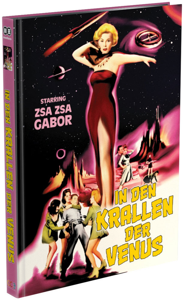 In den Krallen der Venus - Cover D - Mediabook (Blu-Ray+DVD) - Limited 250 Edition
