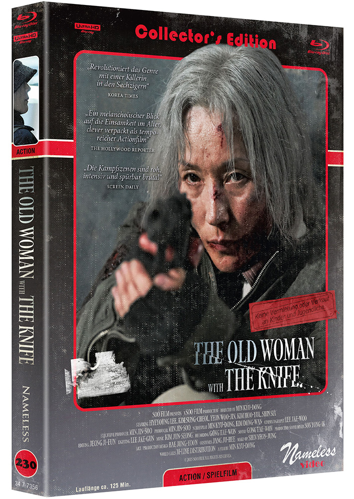The Old Woman with the Knife (4K UHD+Blu-Ray) - Cover C - Mediabook - Limited 333 Edition