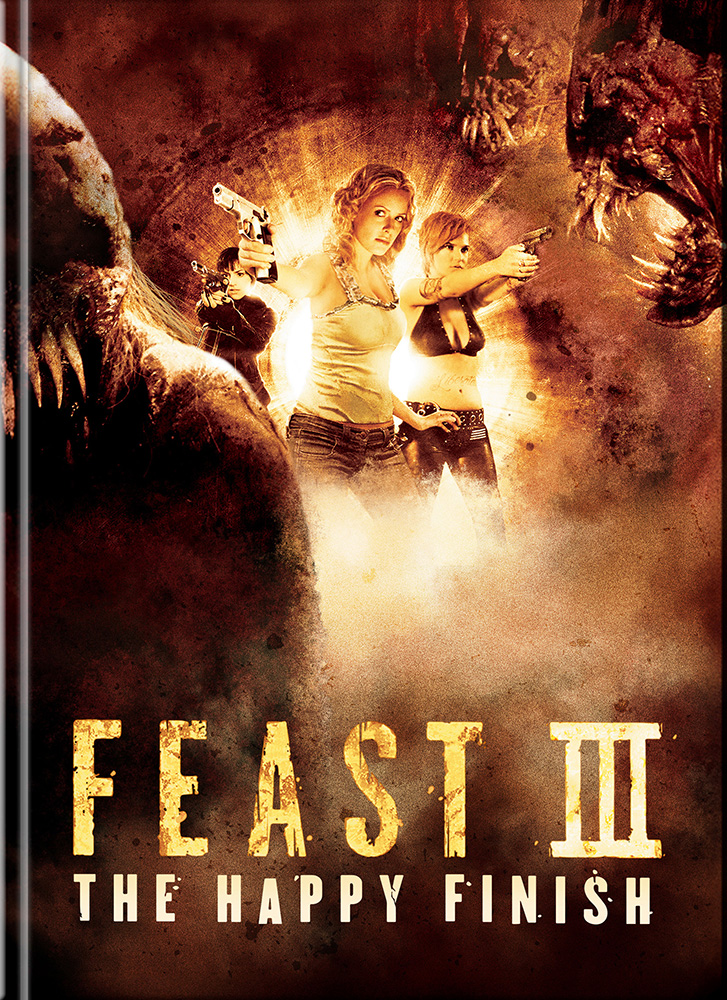 Feast III: The Happy Finish (Blu-Ray+DVD) - Cover B - Mediabook - Limited 111 Edition - Unrated