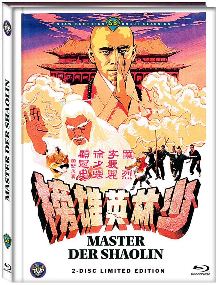 Master der Shaolin (1979) (Blu-Ray+DVD) - Cover C - Mediabook - Limited 333 Edition