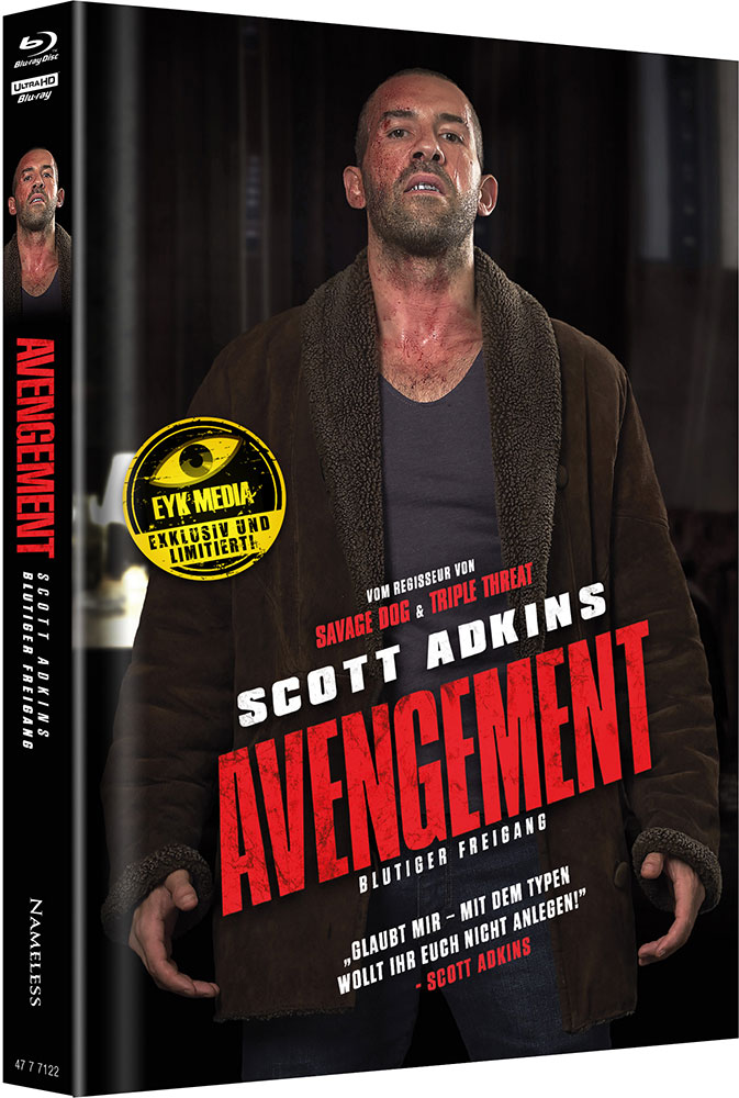 Avengement - Blutiger Freigang (4K UHD+2Blu-Ray) - Cover H - Mediabook - Limited 400 Edition