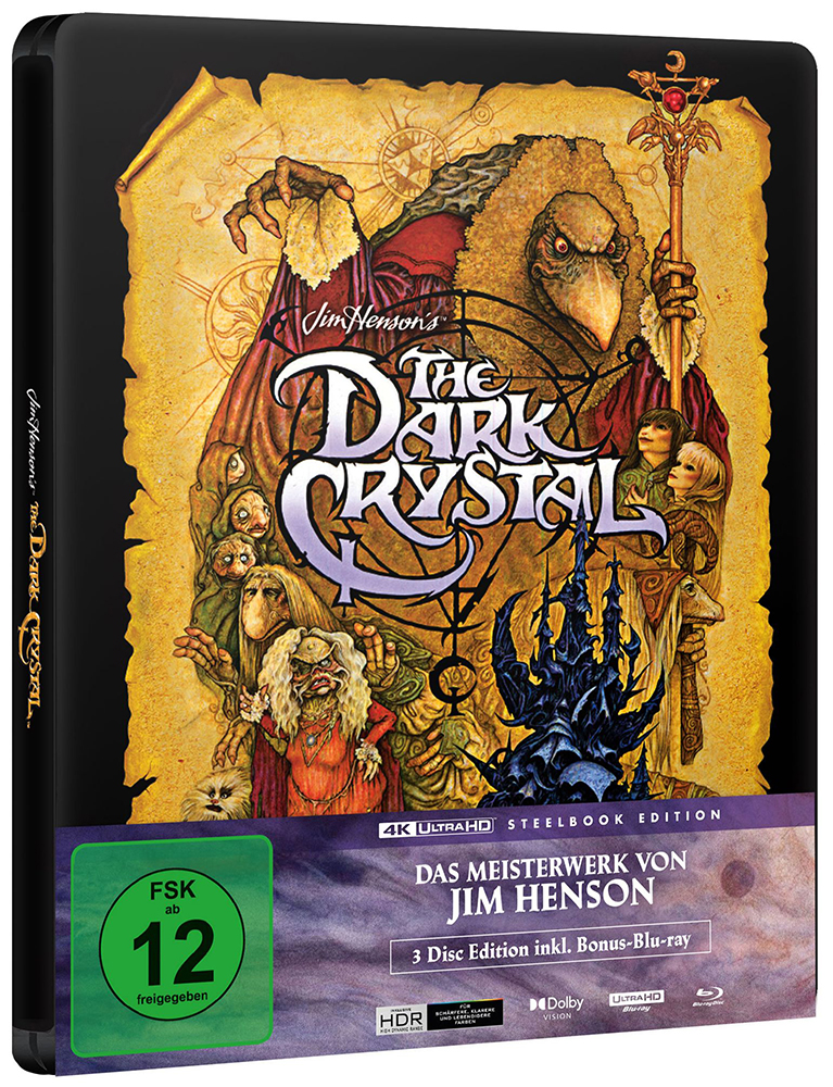 Der dunkle Kristall (4K UHD+2Blu-Rays) - SteelBook - Limited Edition