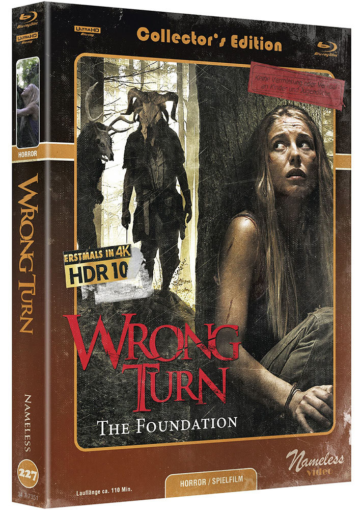Wrong Turn 7: The Foundation (4K UHD+Blu-Ray) - Cover C - Mediabook - Limited 500 Edition