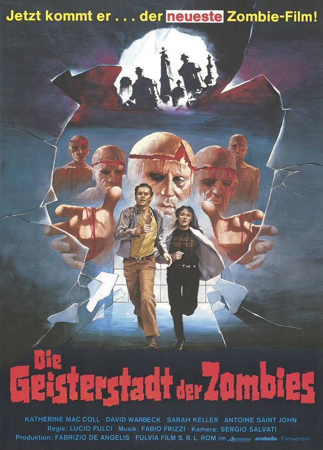 Über dem Jenseits - Die Geisterstadt der Zombies (4K UHD+Blu-ray+CD) - Cover B - Mediabook - Limited Edition