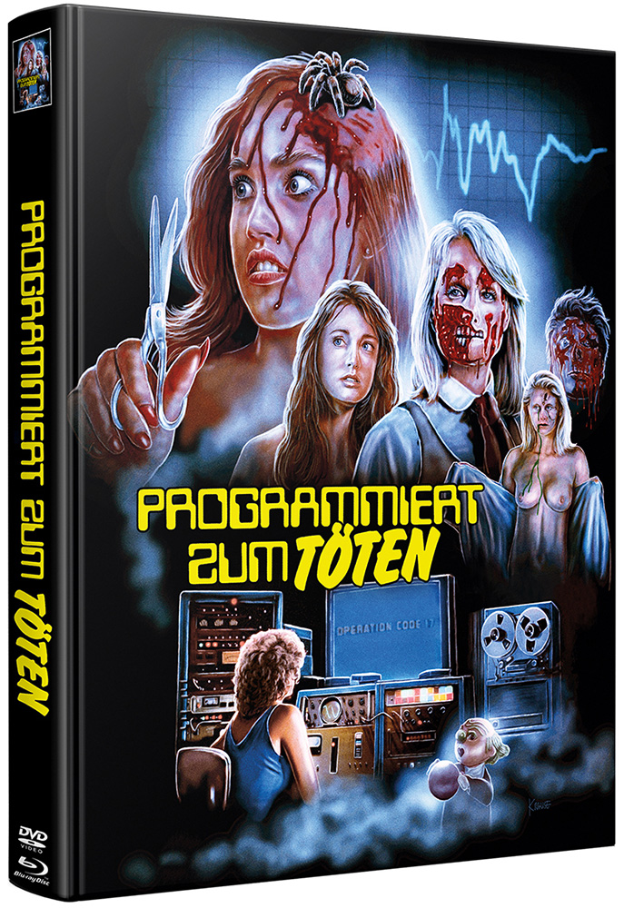 Programmiert zum Töten (Blu-Ray+DVD) - Mediabook (Wattiert) - Limited 500 Edition - Uncut Programmiert zum Töten (Blu-Ray+DVD) - Mediabook (Wattiert) - Limited 500 Edition - Uncut