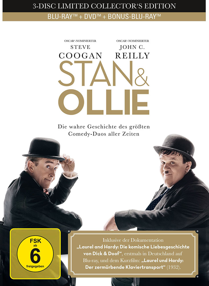 Stan & Ollie (2Blu-Ray+DVD) - Limited Collectors Mediabook