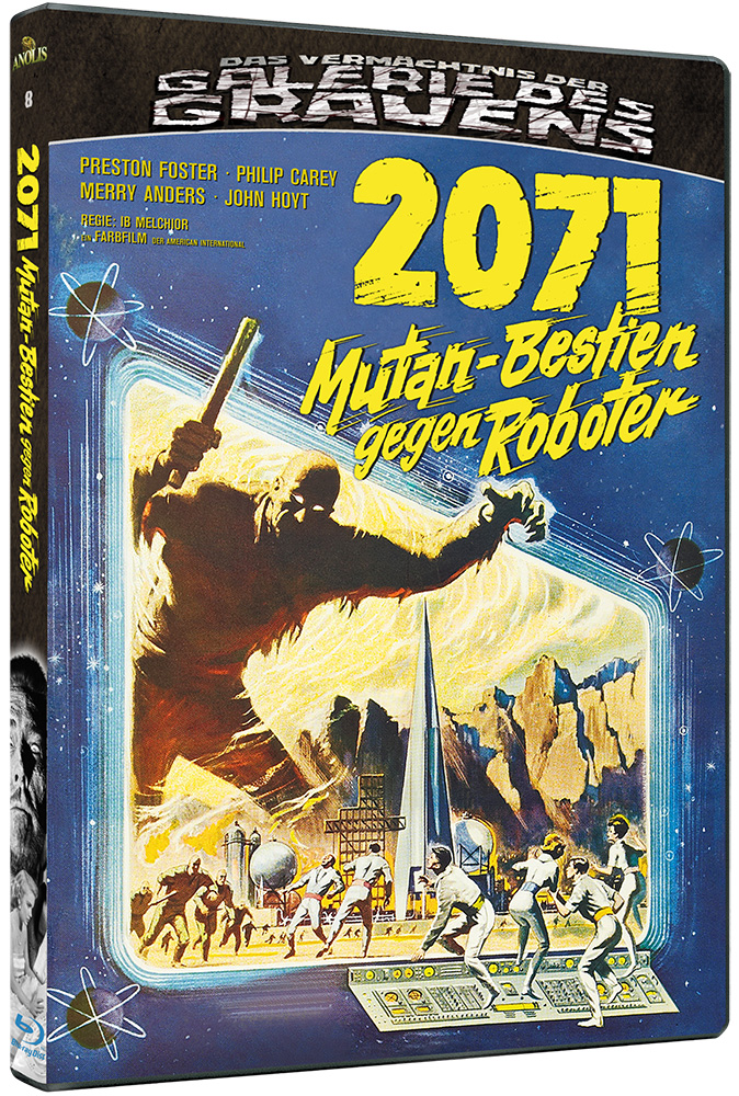 2071 Mutan-Bestien gegen Roboter (Blu-Ray) - Vermächtnis der Galerie des Grauens 08