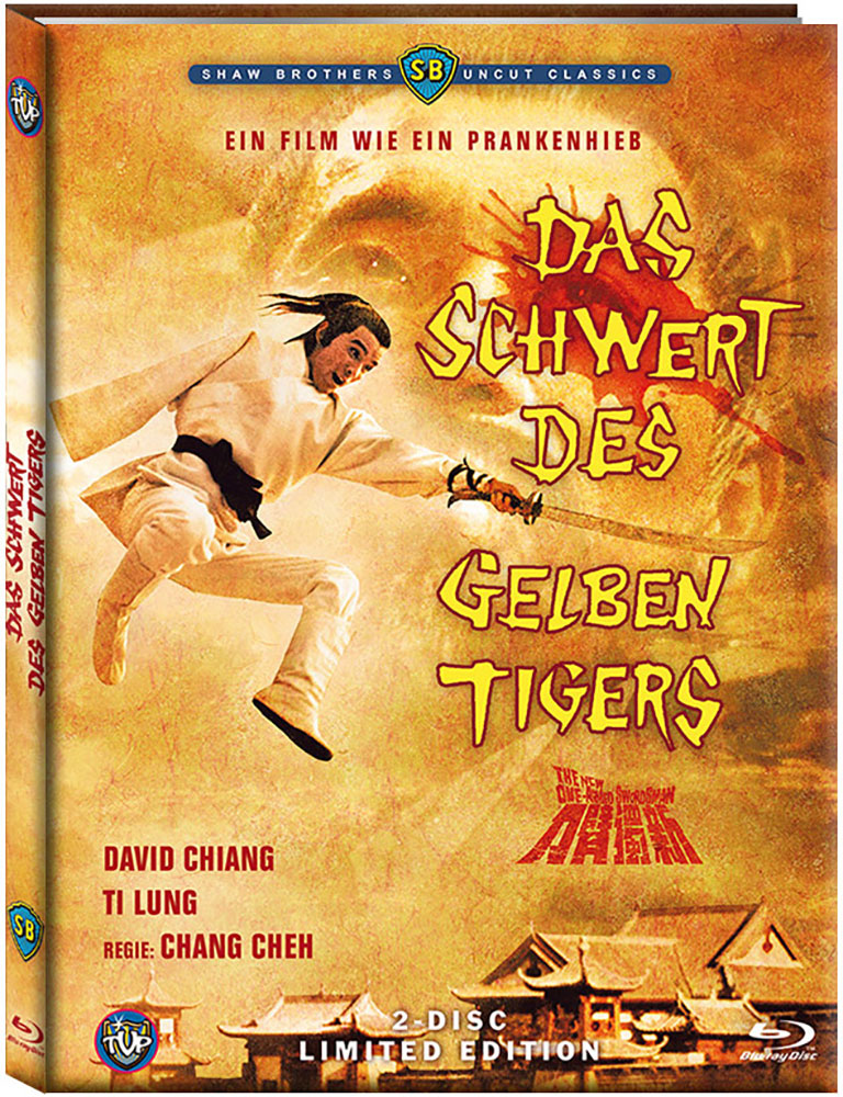 Das Schwert des gelben Tigers (Blu-Ray+DVD) - Mediabook - Limited 2000 Edition (Erstauflage)
