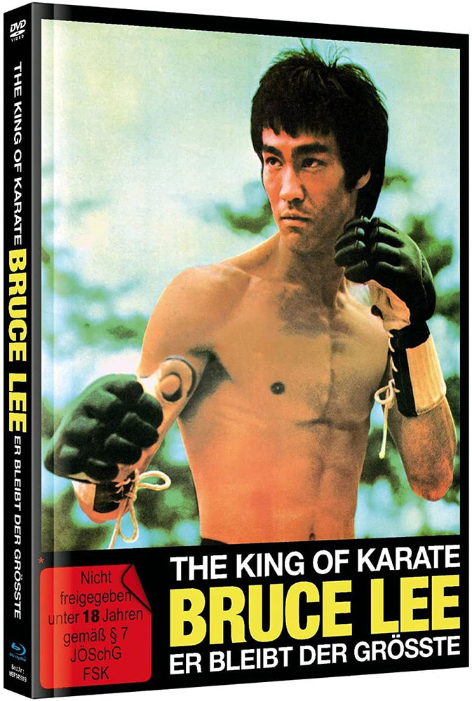 The King Of Karate - Bruce Lee - Er bleibt der Größte (Blu-Ray+DVD) - Cover A - Mediabook - Limited 500 Edition - 2K Remastered The King Of Karate - Bruce Lee - Er bleibt der Größte (Blu-Ray+DVD) - Cover A - Mediabook - Limited 500 Edition - 2K Remastered