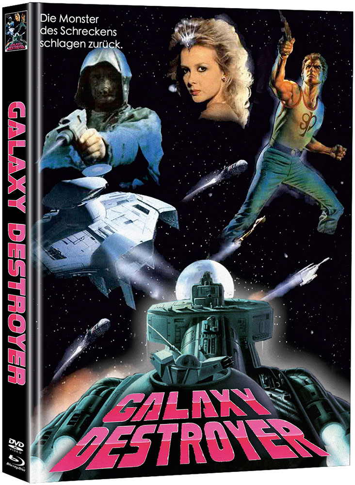 Galaxy Destroyer (Blu-Ray+DVD) - Cover C - Mediabook - Limited 111 Edition Galaxy Destroyer (Blu-Ray+DVD) - Cover C - Mediabook - Limited 111 Edition