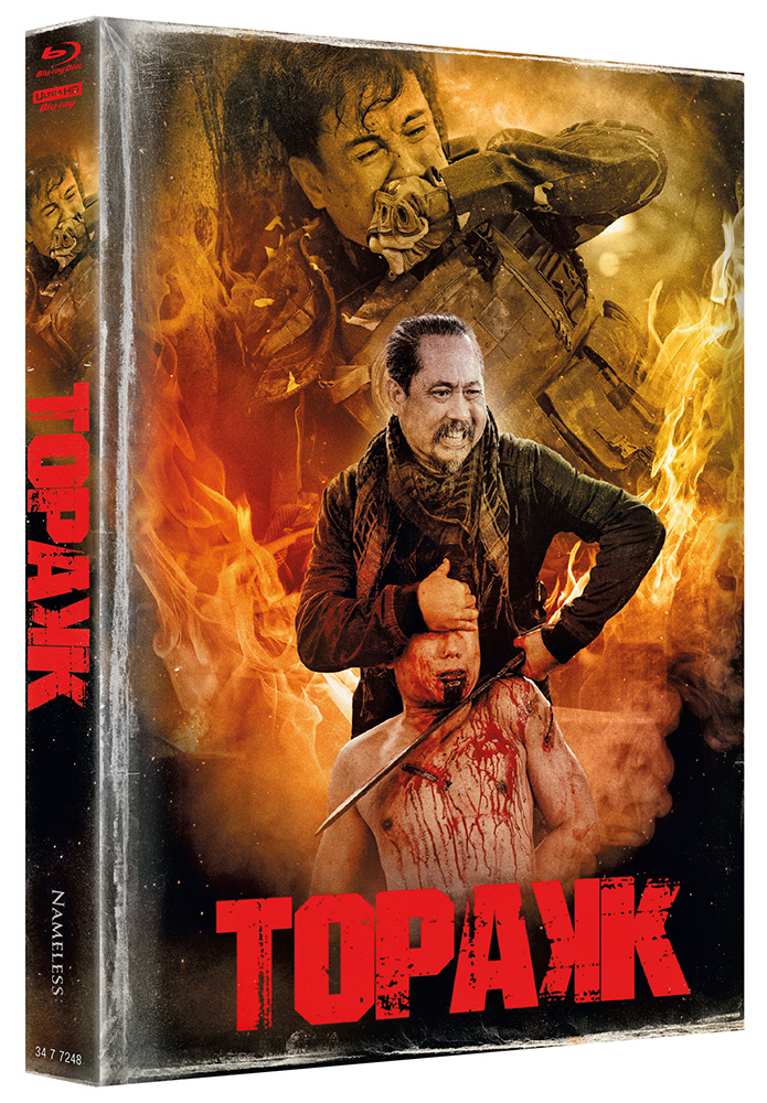 Topakk (4K UHD+Blu-Ray) - Cover D - Mediabook (Wattiert) - Limited 333 Edition
