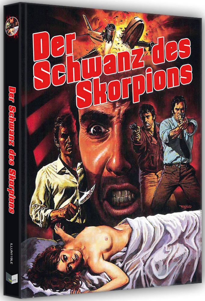 Der Schwanz des Skorpions (Blu-Ray) - Mediabook - Limited 333 Edition & Bonusfilm auf Blu-Ray
