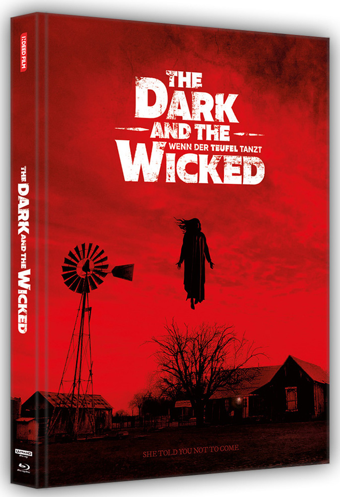 The Dark And The Wicked (4K UHD+Blu-Ray) - Cover A - Mediabook - Limited 666 Edition - Uncut