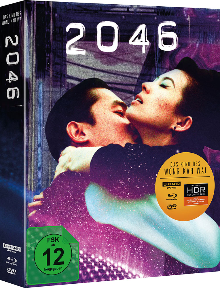 2046 (Wong Kar Wai) (4K UHD+Blu-Ray+DVD) - Special Edition im Digipak