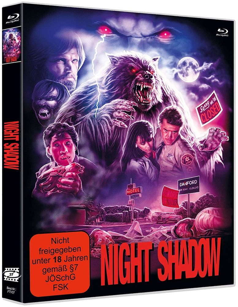 Night Shadow - Die Nacht des Werwolfs (Blu-Ray)  - Cover B