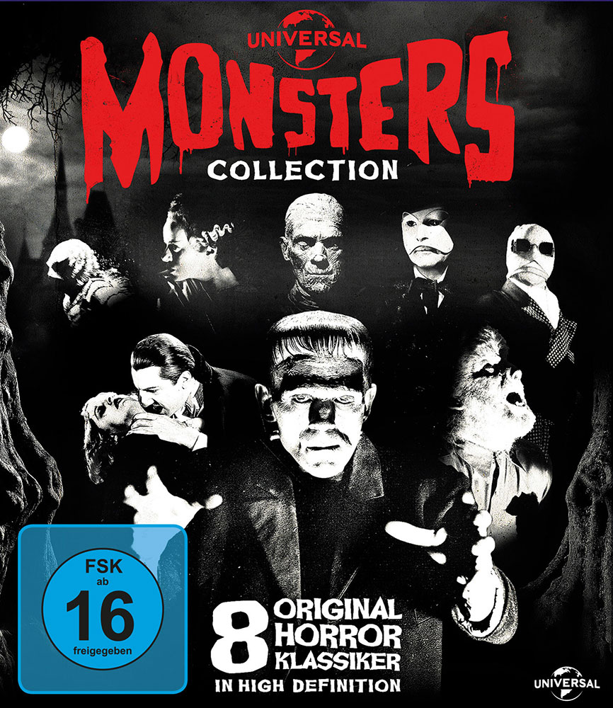 Universal Monsters Collection (Blu-Ray) (8Discs) - Neuauflage
