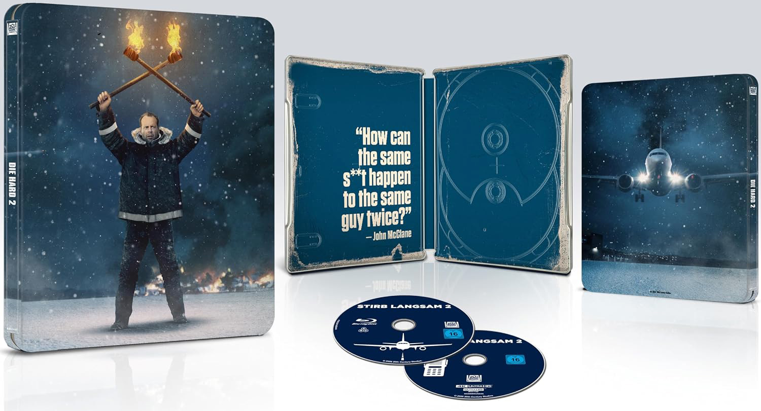 Stirb langsam 2 (4K UHD+Blu-Ray) - Limited SteelBook Edition